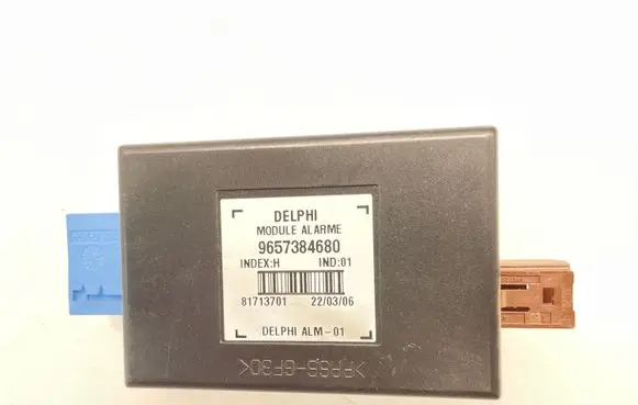 Citroen C6 Alarm control unit/module 9657384680