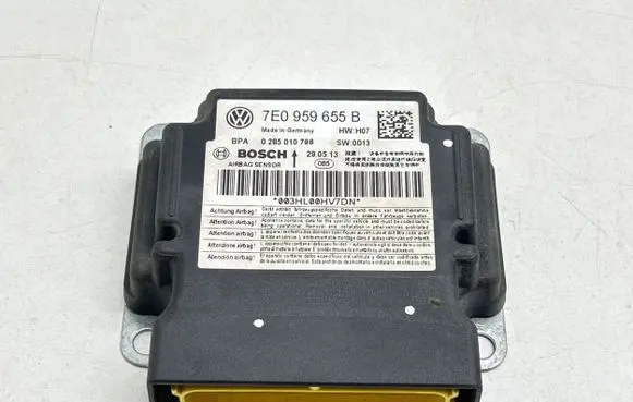 Volkswagen Caddy Airbag control unit/module 7E0959655B 0285010798