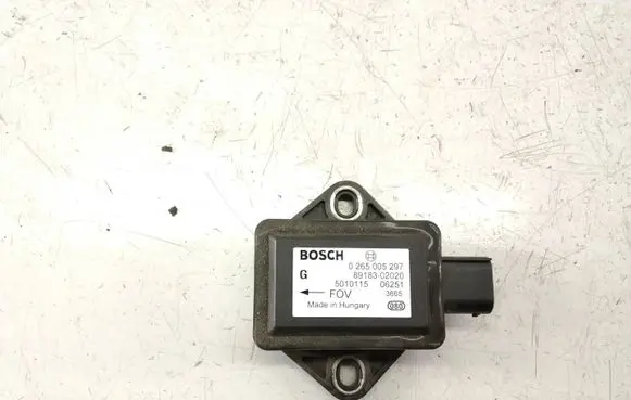 ESP acceleration yaw rate sensor