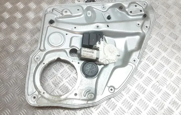 Volkswagen Golf IV Rear door window regulator with motor 1J4839730G 1J4839756A