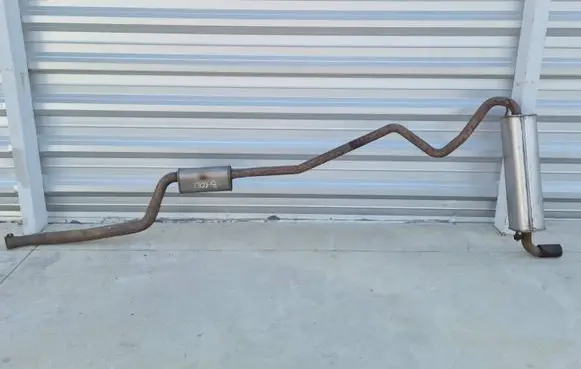 BMW 1 F20 F21 Muffler/silencer 7616704 14097610 7616703