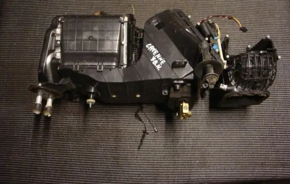 Porsche Cayenne (9PA) Heater blower radiator 7L0820005BJ 7H1819422