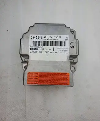Audi A8 S8 D3 4E Airbag control unit/module 4E0959655H 0285001672 4E0910655D