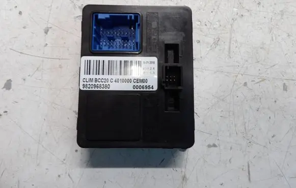 DS Automobiles 3 Crossback Air conditioning/heating control unit 9820968380 C401000C 0006954