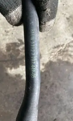 BMW 5 E60 E61 Engine coolant pipe/hose 7787449