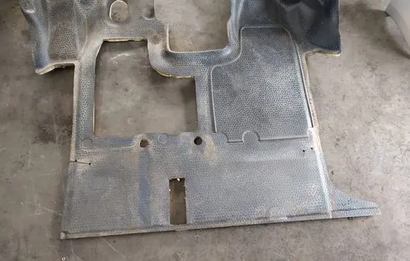 Renault Trafic II (X83) Front floor carpet liner 