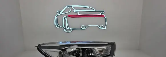 KIA Rio Headlight/headlamp 92102H8