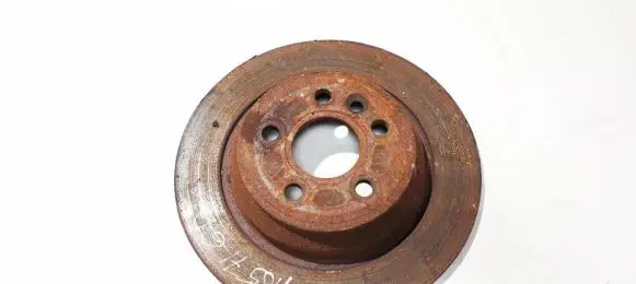 Ford Mondeo MK IV Rear brake disc neventiliuojamas