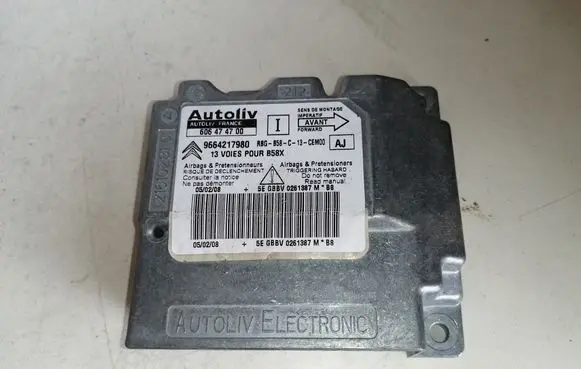 Citroen C4 Grand Picasso Airbag control unit/module 9664217980