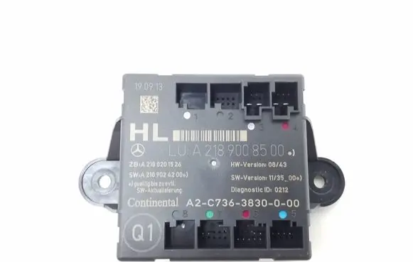 Mercedes-Benz CLS C218 X218 Door control unit/module A2189008500