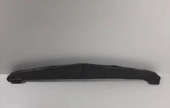 Front bumper foam support bar