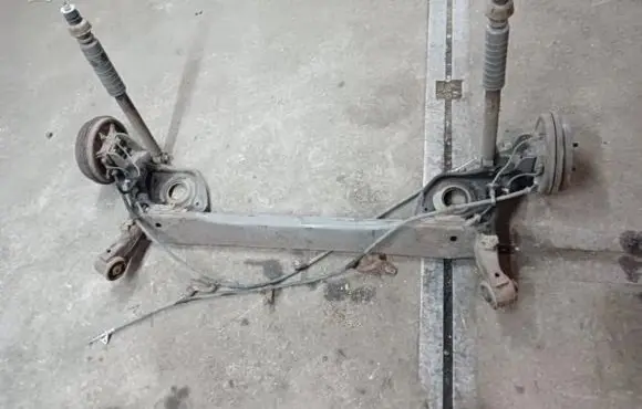 Rear axle beam