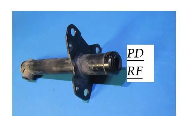 Audi A4 S4 B5 8D Front bumper shock/impact absorber 8D0807134A
