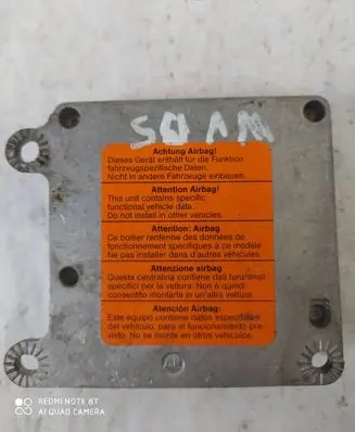 Volkswagen PASSAT B5 Airbag control unit/module 1J0909604