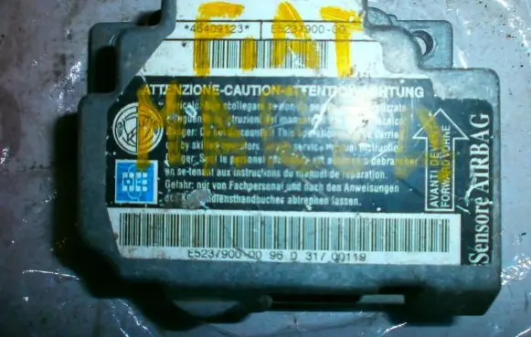 Fiat Marea Airbag control unit/module 46409123 68HC11E9