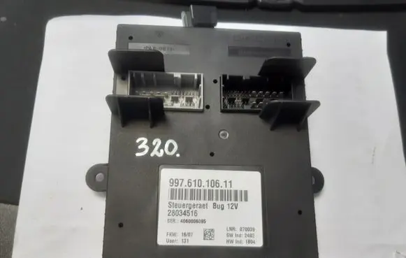 Porsche Cayman 987 Comfort/convenience module 99761010611
