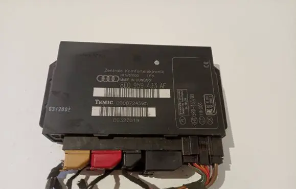 Audi A4 S4 B6 8E 8H Comfort/convenience module 8E0959433AF 00327019 00007245B5