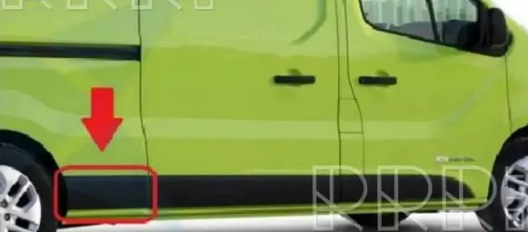 Renault Trafic III (X82) Rear arch trim 788129036R 6000617433 7685000Q1L