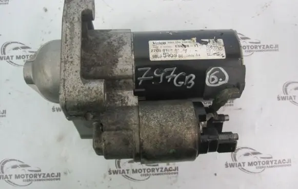 Peugeot 208 Starter motor 9807545980