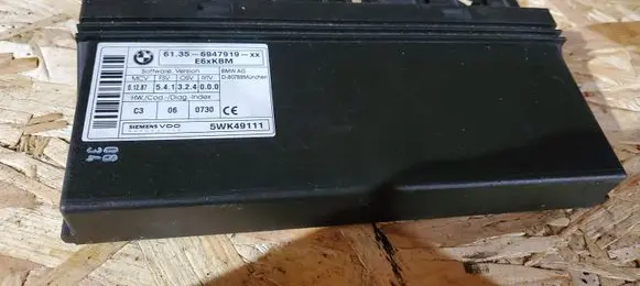 BMW 5 E60 E61 Central body control module 5WK49111 61356947919 6947919