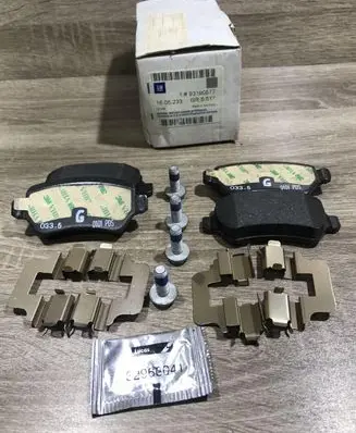 Opel Astra G Brake pads (front) 93190577 1605233