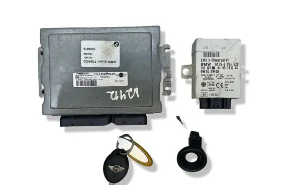 Mini One - Cooper R50 - 53 Engine ECU kit and lock set 7545789 6934529
