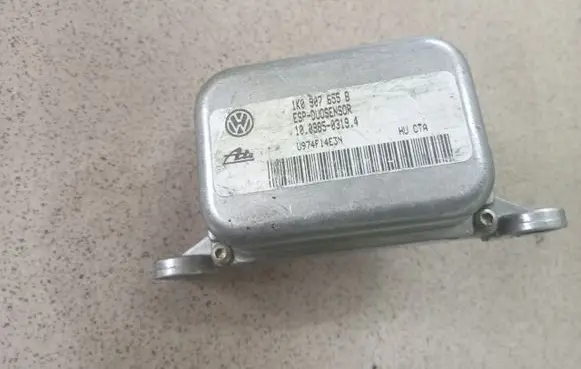 Volkswagen Touran I ESP acceleration yaw rate sensor 1K0907655B