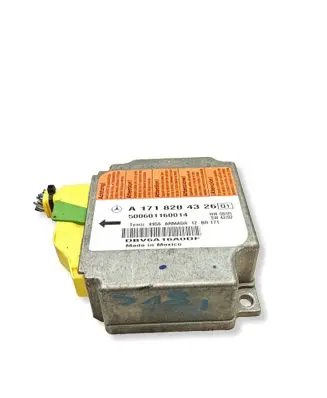 Mercedes-Benz SLK R171 Airbag control unit/module A1718204326 DBV6A16A0DF 500601160014