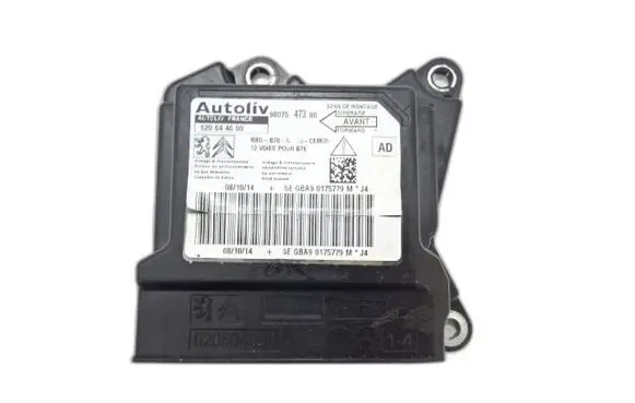 Citroen C4 II Picasso Airbag control unit/module 9807547380