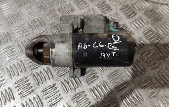 Audi A6 S6 C6 4F Starter motor 06E911023C 0001108405