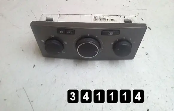 Opel Zafira B Climate control unit 13269411