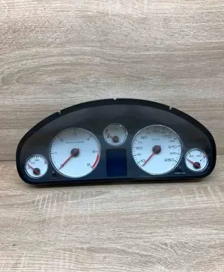 Peugeot 407 Speedometer (instrument cluster) 9658138580 A2C53119