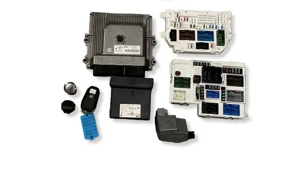 Opel Astra L Engine ECU kit and lock set A3C7040000001 223522762 9851418180