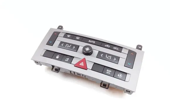Peugeot 407 Climate control unit 96573322YW02 96573322 96491577XT
