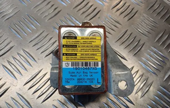 Airbag deployment crash/impact sensor
