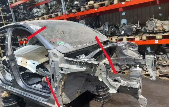 Opel Corsa F Front quarter panel 