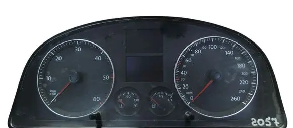 Volkswagen Touran I Speedometer (instrument cluster) 1T0920861A