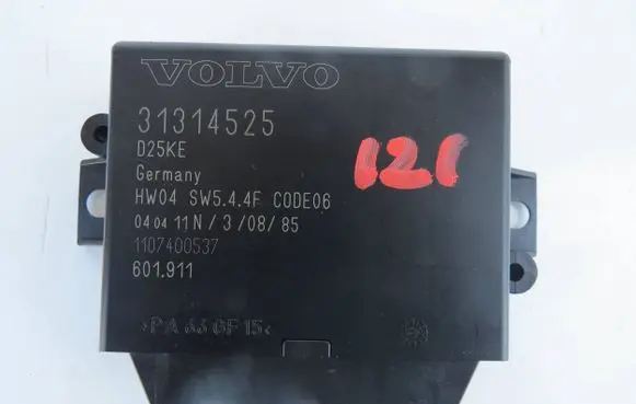Volvo V60 Parking PDC control unit/module 31314525 601911 1107400537