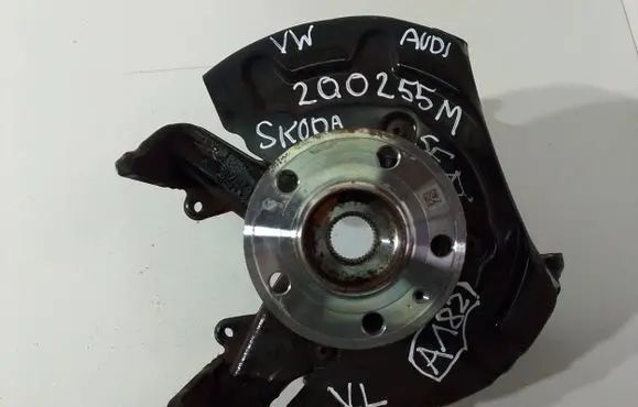 Volkswagen Polo VI Front wheel hub spindle knuckle 2Q0255M