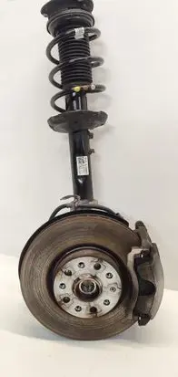 Front wheel hub spindle knuckle