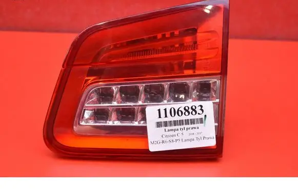 Citroen C5 Rear/tail lights 9687582980