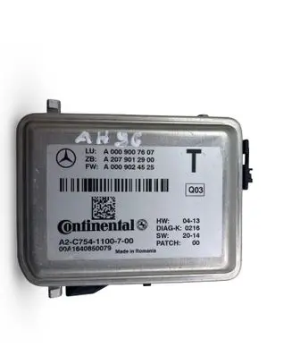 Mercedes-Benz E W212 Windshield/windscreen camera A0009007607