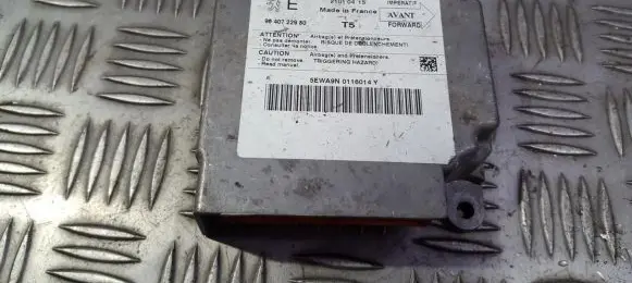 Peugeot 307 Airbag control unit/module 9640722980 21010415