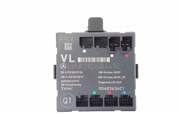Mercedes-Benz C W204 Door control unit/module A2129004402