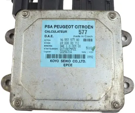 Citroen C3 Power steering control unit/module 9655757780 6900000711 Q1T19075MZE