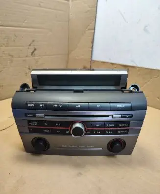 Mazda 3 I Radio/CD/DVD/GPS head unit BR2D66AR0 14794018 06D1B0751766
