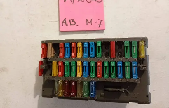 Citroen C15 Fuse box set 1212123