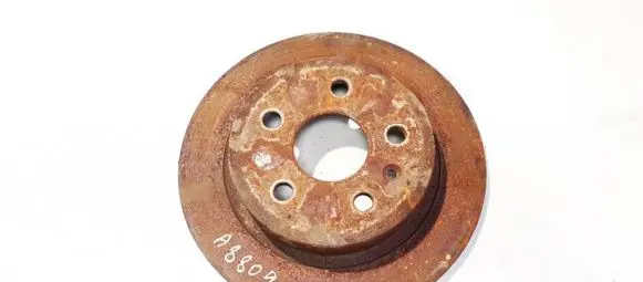 Opel Insignia A Rear brake disc neventiliuojamas