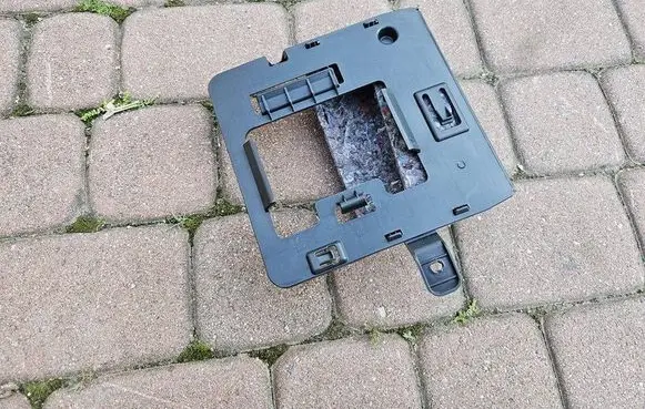 Opel Corsa F Glove box central console 39166153-