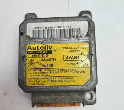 Citroen Xsara Picasso Airbag control unit/module 9632167780 550776300